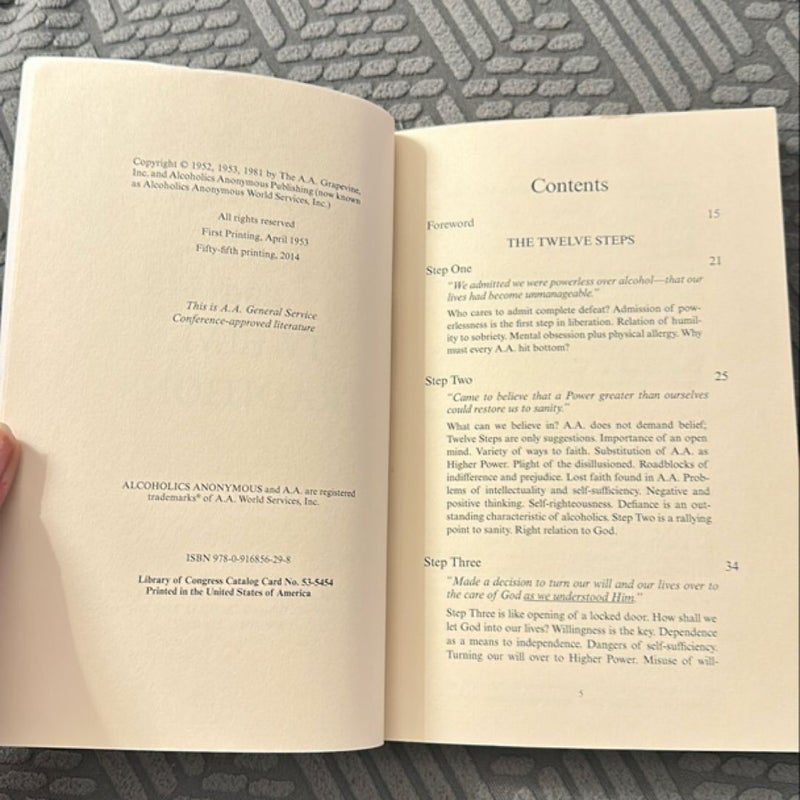 Twelve Steps and Twelve Traditions