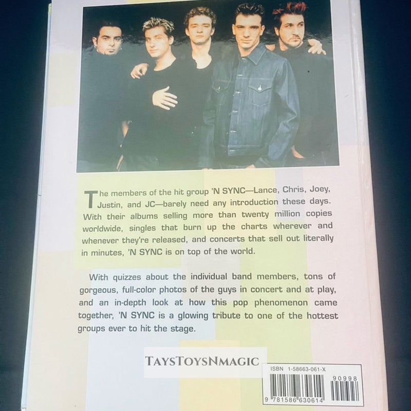 'NSYNC by Martin & Davis Book NSYNC y2k Pop Music Timberlake Photobook ...