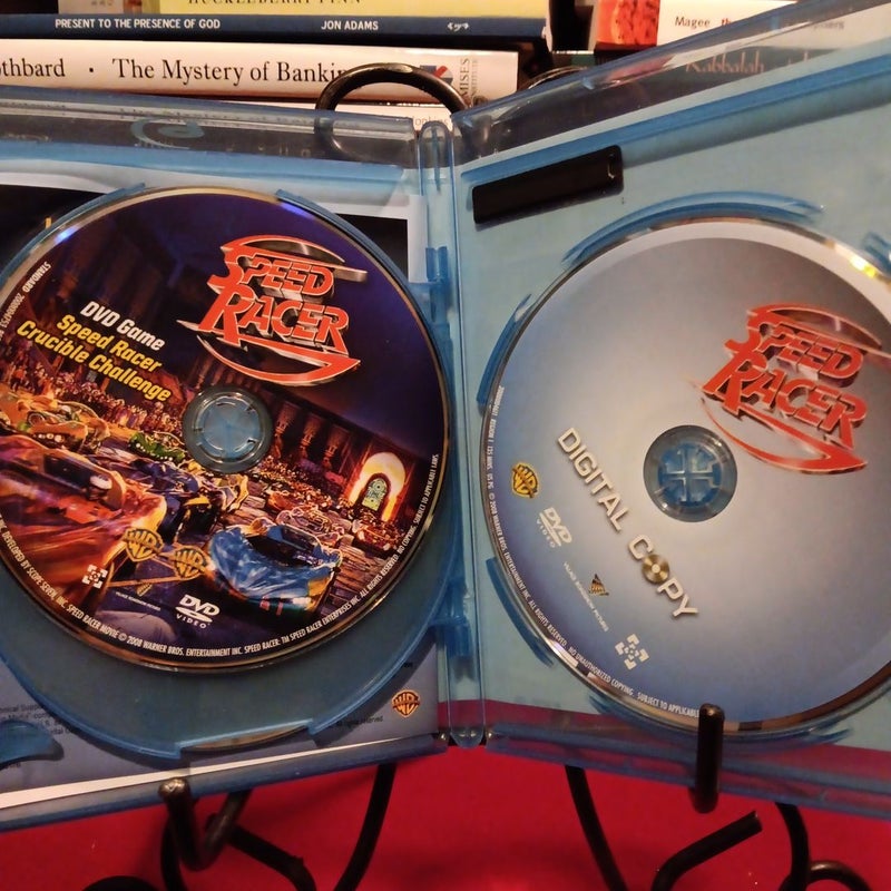 Speed Racer Blu-ray 3 disc 2008 rare OOP
