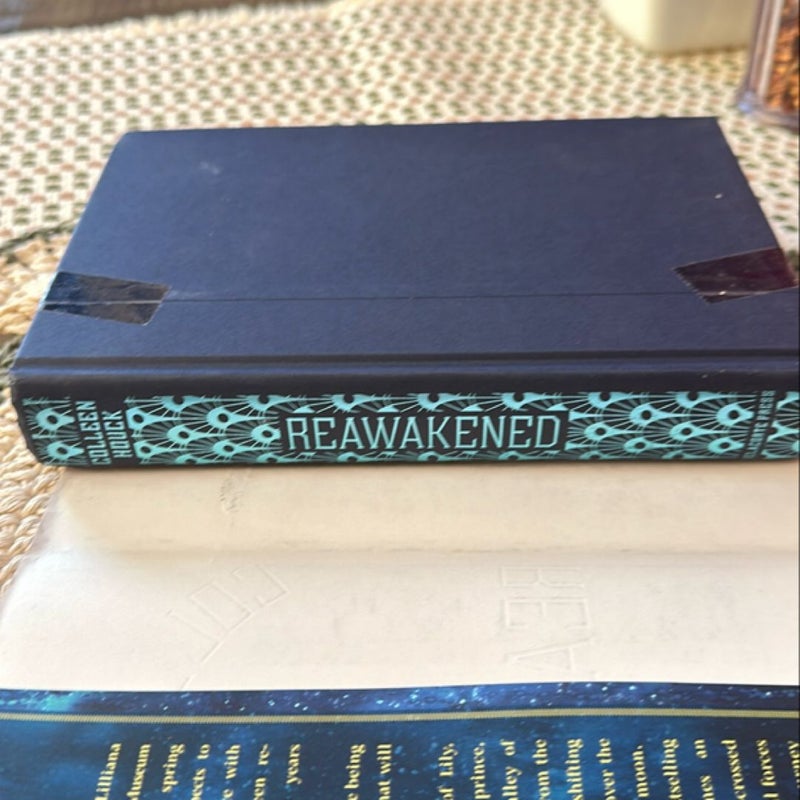 Reawaken-Firsf edition-former library book