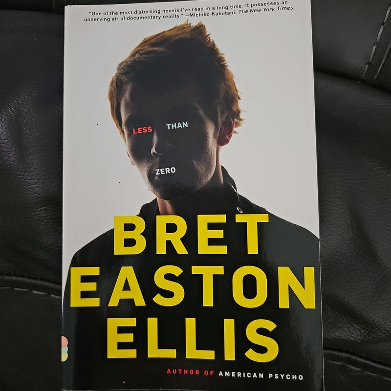 Less Than Zero by Bret Easton Ellis, Paperback