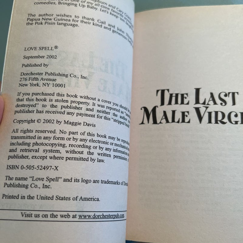 The Last Male Virgin
