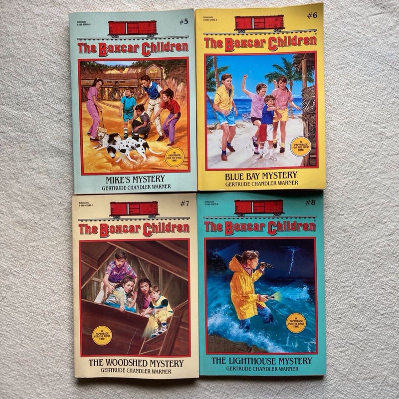 Mike’s Mystery, Blue Bay Mystery, The Woodshed Mystery, & The Lighthouse Mystery
