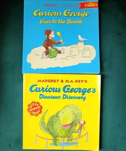 Set of 2 Curious George Books