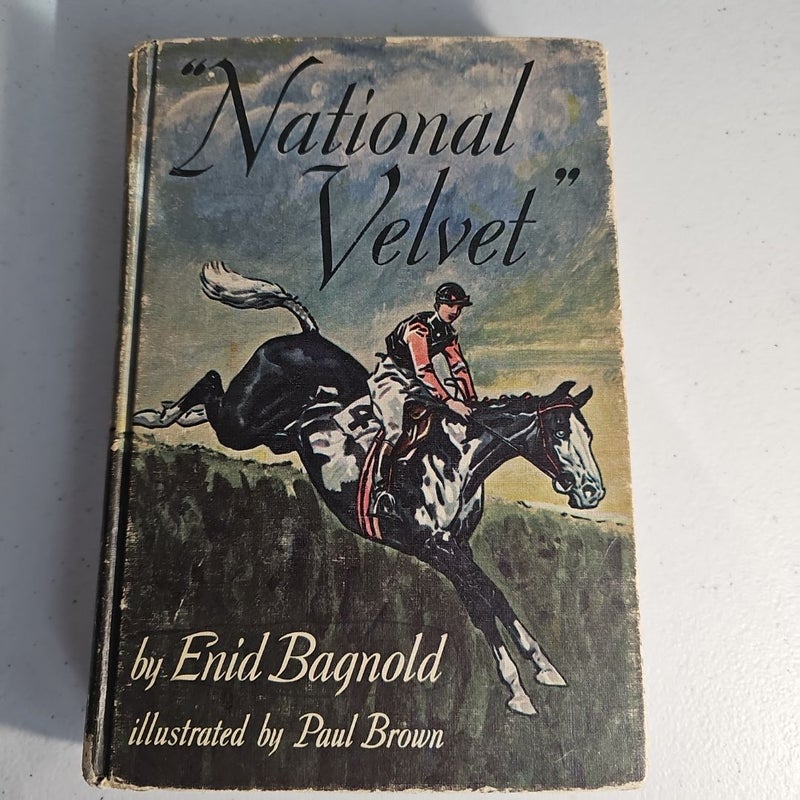 National Velvet (Vintage) 1972 print by Enid Bangold