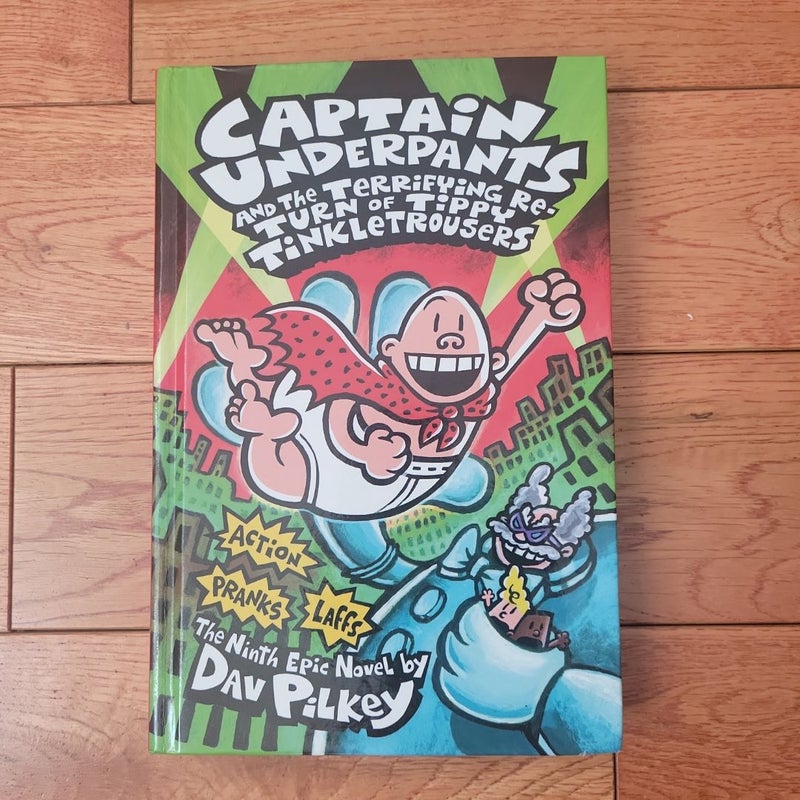 Captain Underpants and the Terrifying Return of Tippy Tinkletrousers