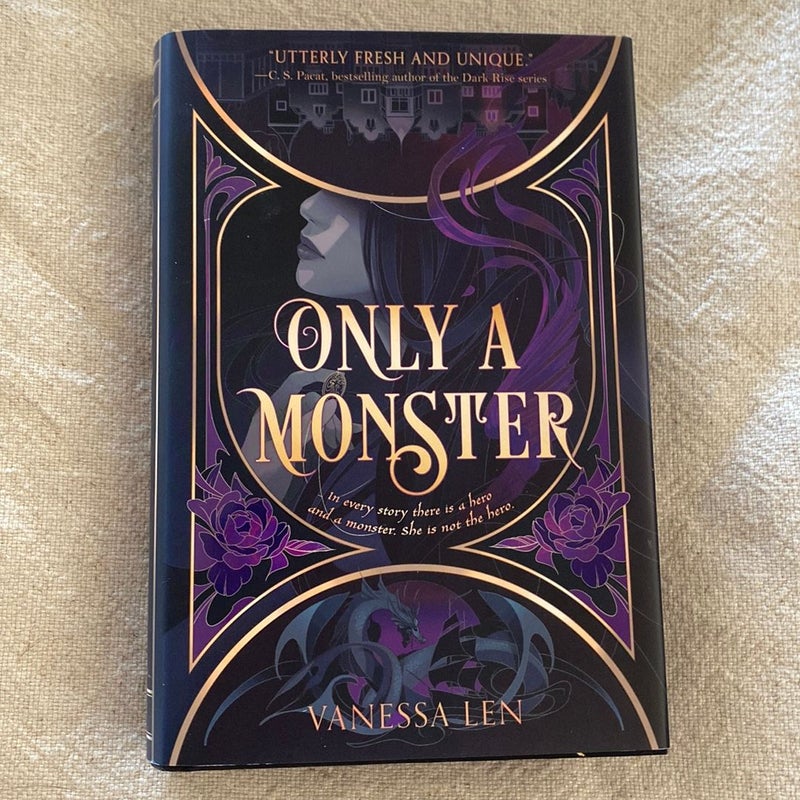 Only A Monster - signed Bookish Box Edition