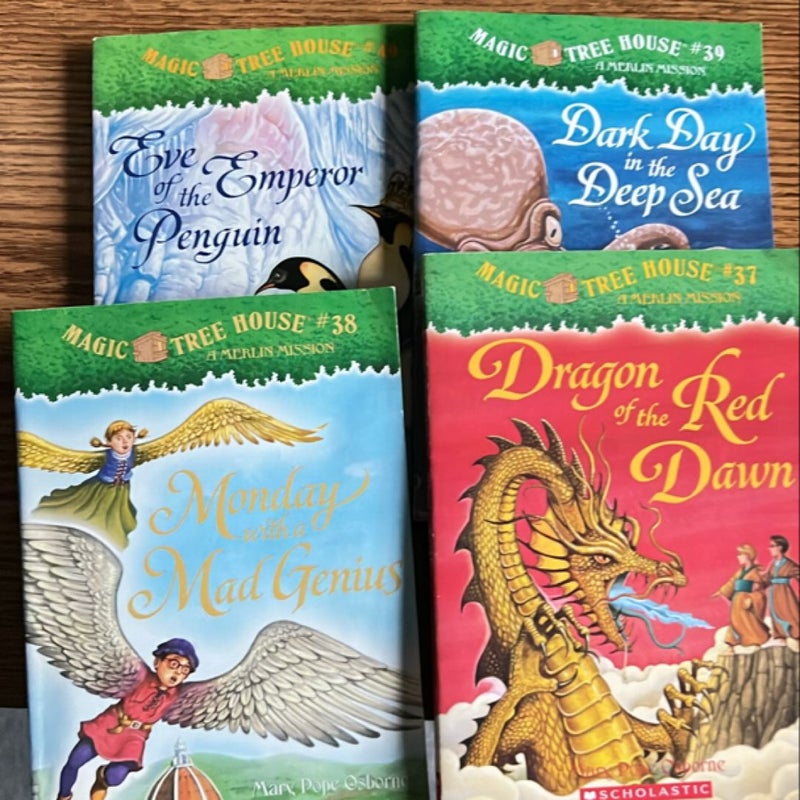 Magic Tree House #37,38,39,40