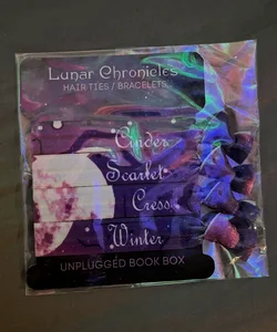 Lunar Chronicles Hair Ties/Bracelets - Unplugged Book Box