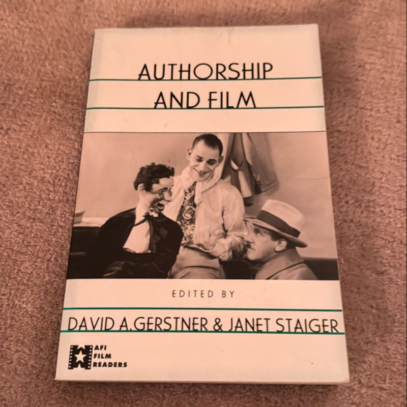 Authorship and Film