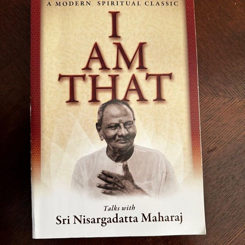 I AM THAT-Talks with Sri Nisargadatta Maharaj