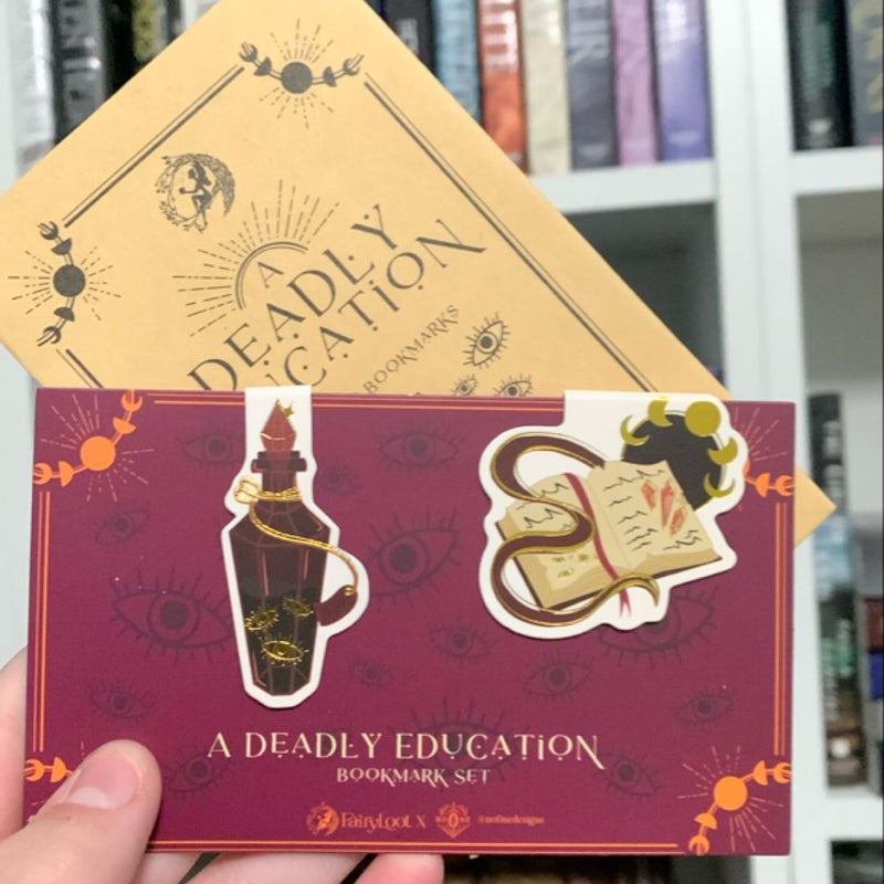 Fairyloot magnetic bookmark set 