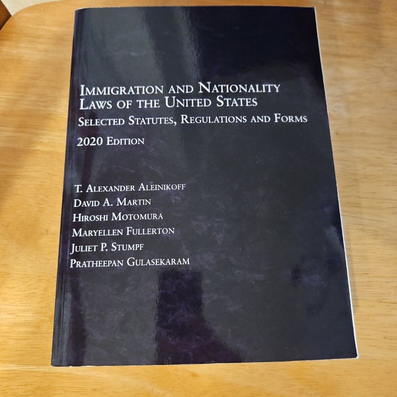 Immigration and Nationality Laws of the United States