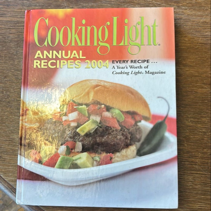 Cooking Light Annual Recipes 2004