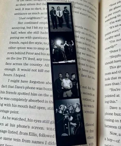 Jonas Brothers mini photobooth strip bookmark