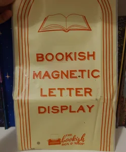 Bookish Box Magnetic Letter Display 