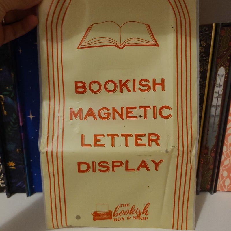 Bookish Box Magnetic Letter Display 