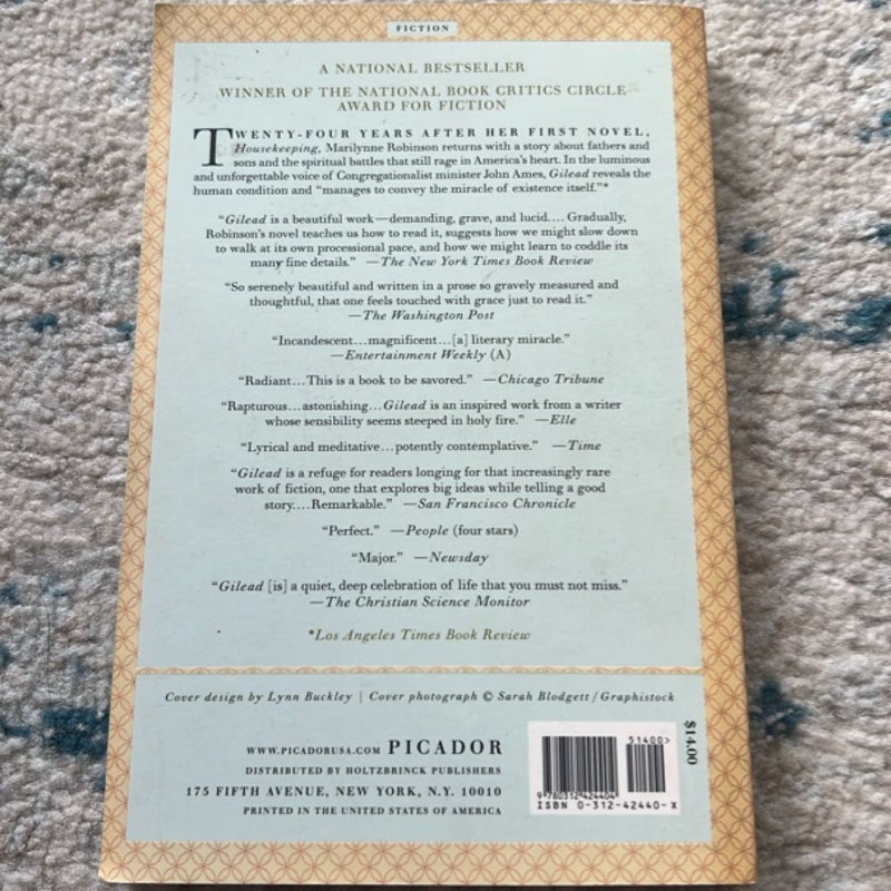 Gilead (Oprah's Book Club)