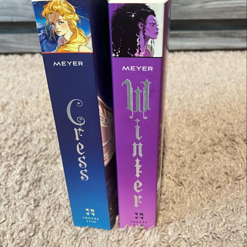 The Lunar Chronicles Boxed Set: Cinder, Scarlet, Cress, Fairest, Stars above, Winter