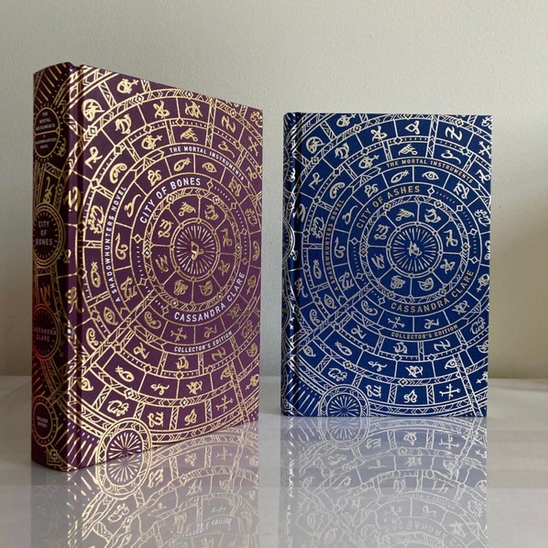City of Bones & City of Ashes Watetstones Mortal Instruments 15th Anniversary Collector’s Edition