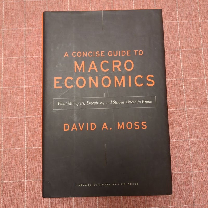 A Concise Guide to Macroeconomics