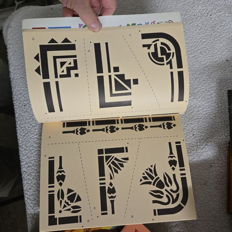 Border Designs-Cut and Use Stencils