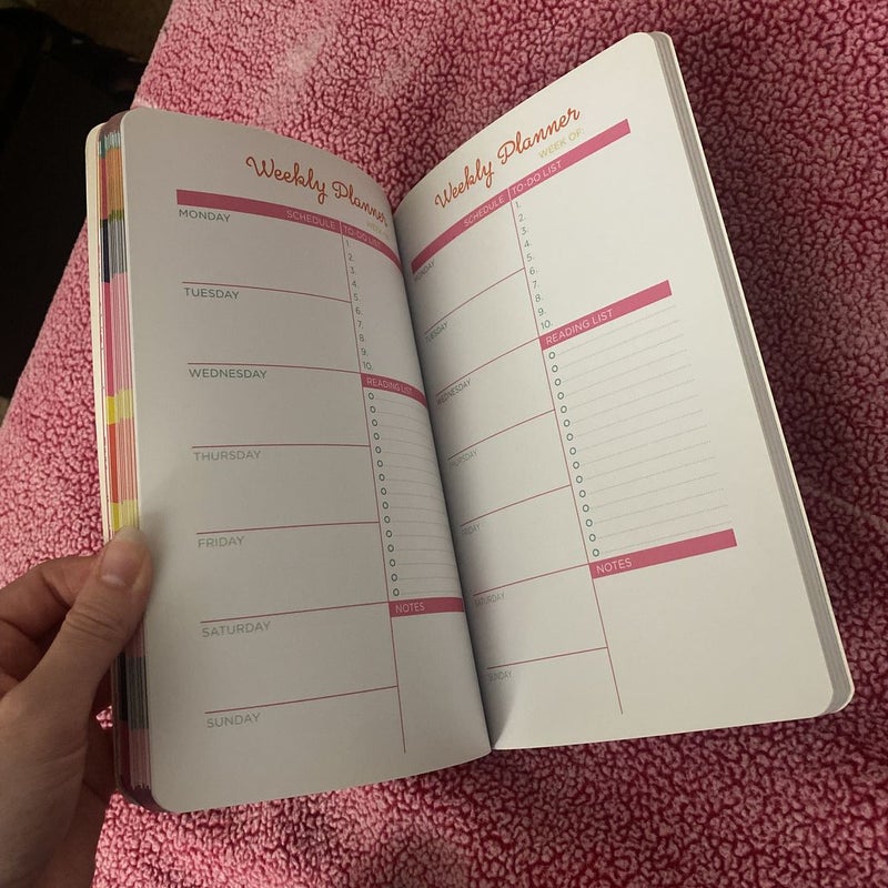 Owlcrate Book Log/Planner