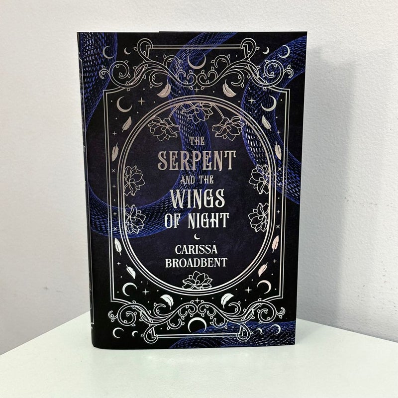 Fairyloot SIGNED The Serpent and the Wings of Night