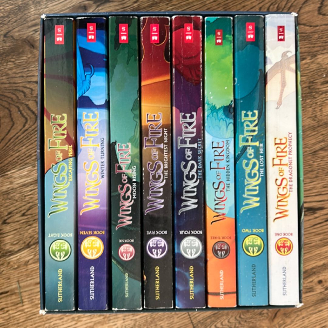 Wings of Fire Boxed Set, Books 1-8 The First Eight