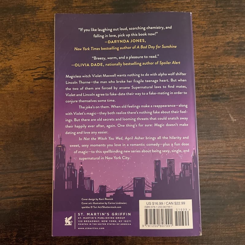 Not the Witch You Wed by April Asher, Paperback Pangobooks