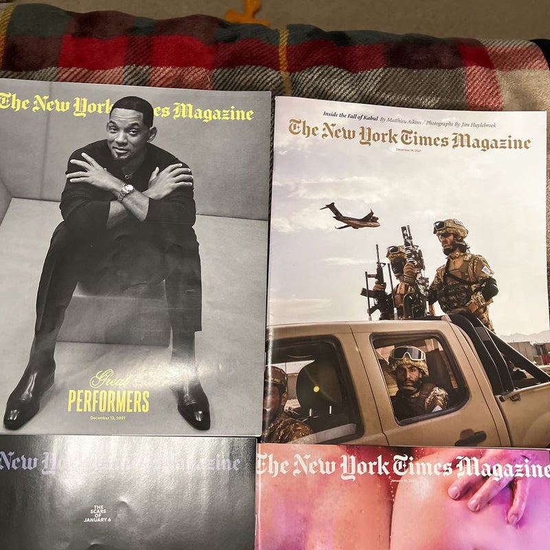 The New York Times Magazines Lot of 10