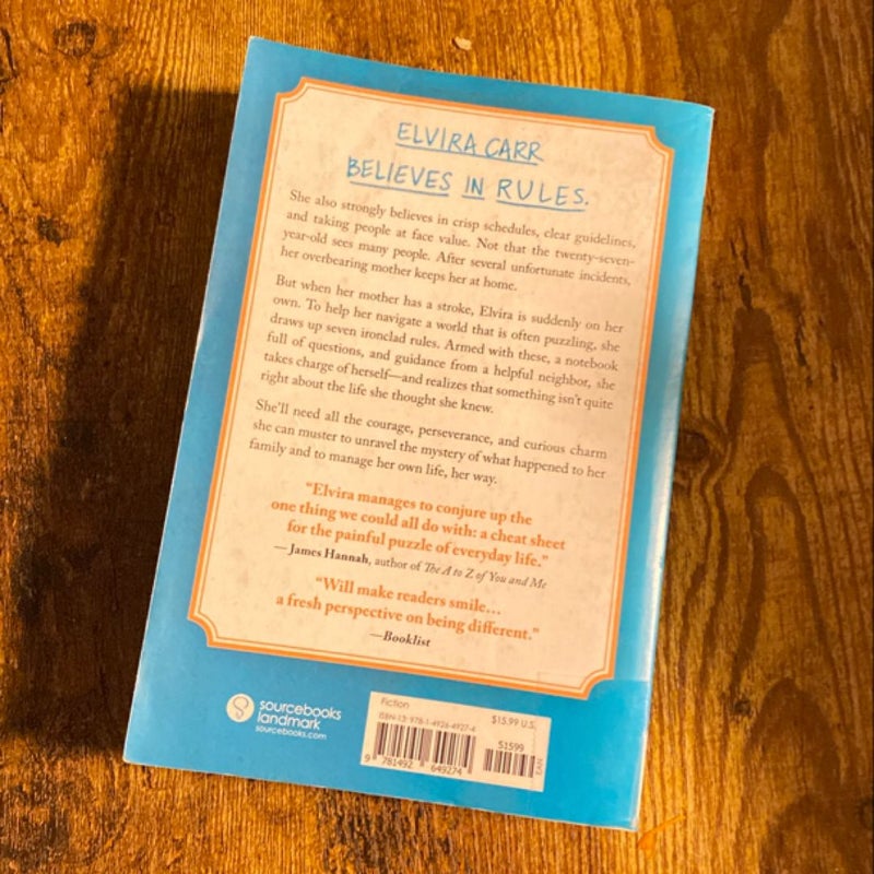 The Seven Rules of Elvira Carr