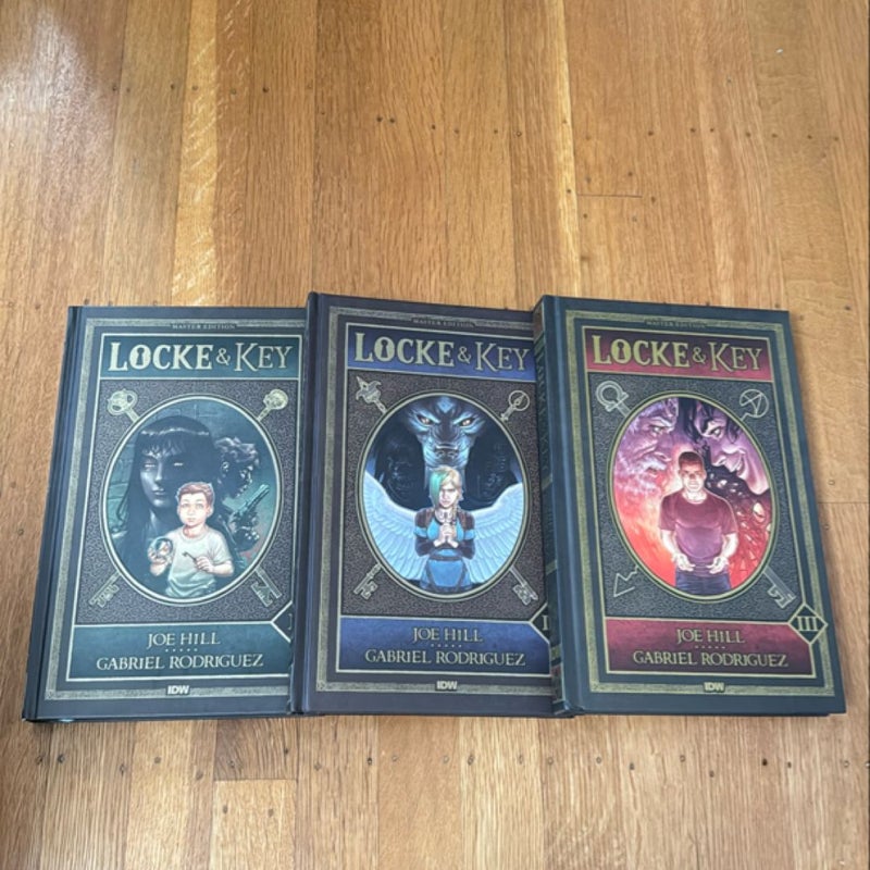 Locke and Key Master Editions 1-3 + bonus