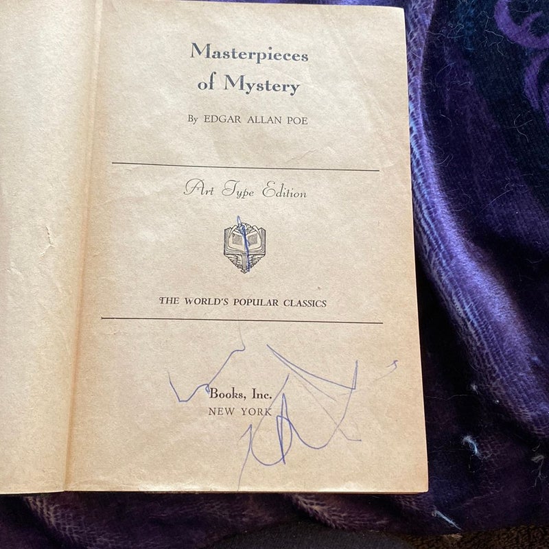 Poe’s Masterpieces of Mystery
