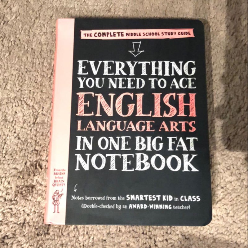 Everything You Need to Ace English Language Arts in One Big Fat Notebook