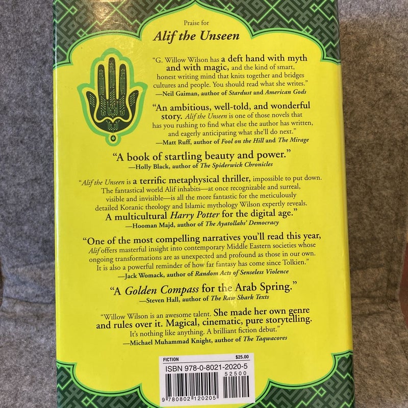 Alif the Unseen - First Edition 