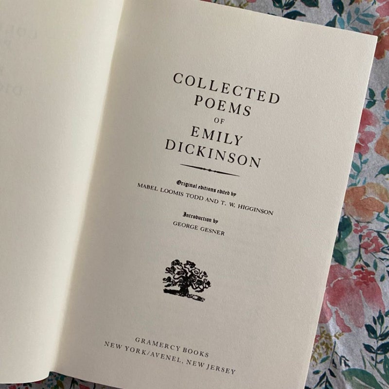 Collected Poems of Emily Dickinson 