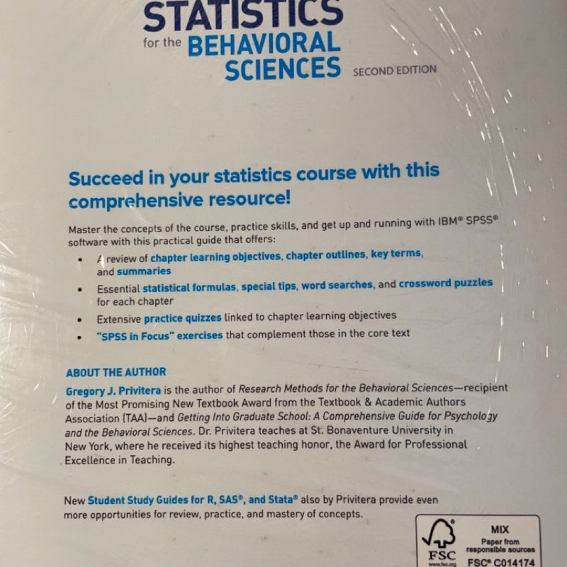 Essential Statistics for the Behavioral Sciences Second Edition BUNDLE DEAL