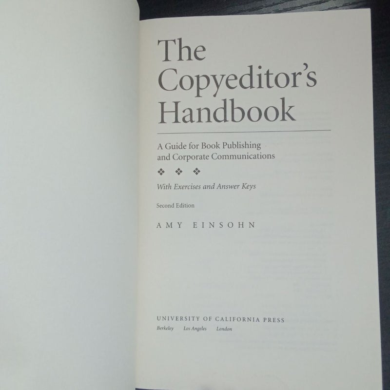 The Copyeditor's Handbook, (2nd Edition)