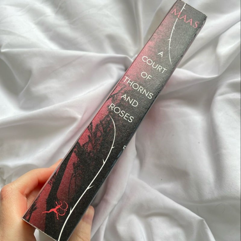 A Court of Thorns and Roses original paperback cover OOP