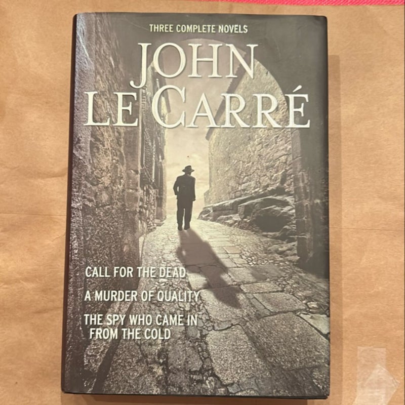 John Le Carré Three Novels: Call For The Dead, A Murder of Quality, The Spy Who Came In From The Cold