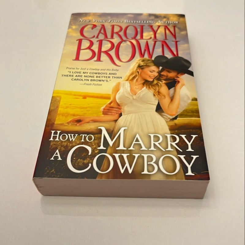 How to Marry a Cowboy