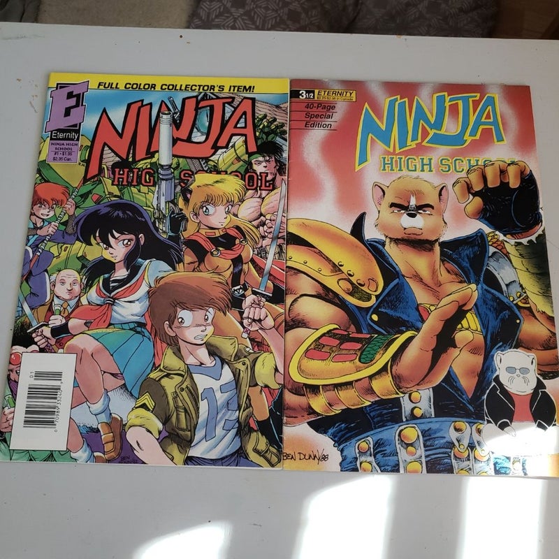 Ninja High School #1 Color  3 1/2 Special Edition