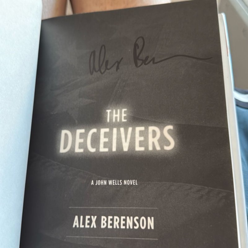 The Deceivers SIGNED by Alex Berenson, Hardcover Pangobooks