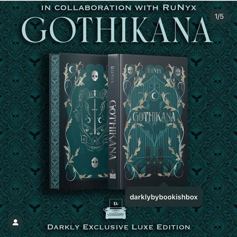 Gothikana Bookish Box Darkly Special Edition 