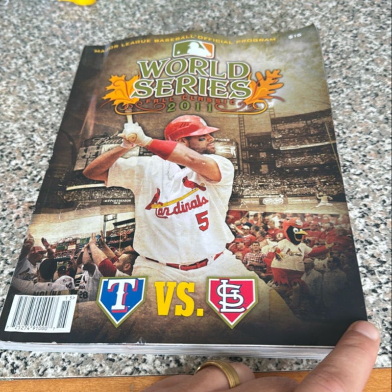 2011 World Series official program 