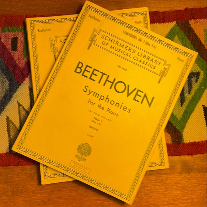 Beethoven Symphonies for the Piano (2-Volume Set)