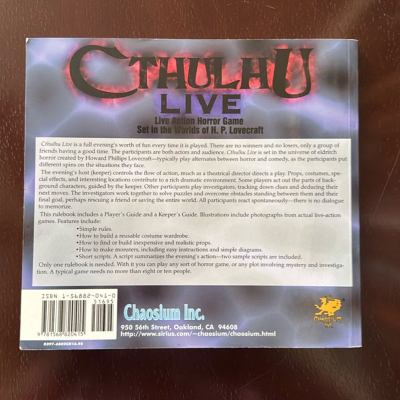 Cthulhu Live