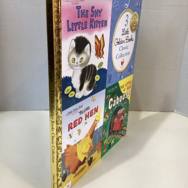 3 Little Golden Books Classic Collection 3 Stories in one Book 