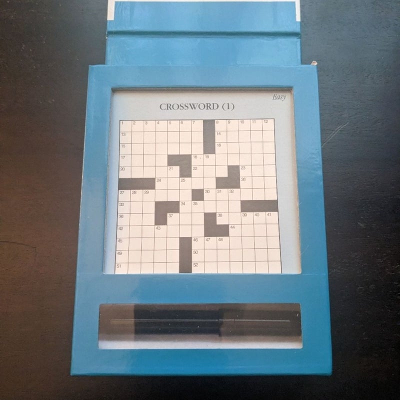 Write On—Wipe Off Crossword Puzzles 